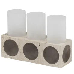 Giobagnara Palazzo Portacandele triplo> Candelieri E Portacandele