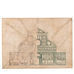 Stefano Gerini Pannello bianco della chiesa di Santa Maria Novella> Pannelli Decorativi