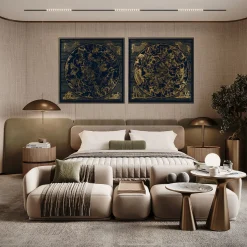 Officinarkitettura Pannello decorativo Australe Southern Sky Gold><noscript><img width=