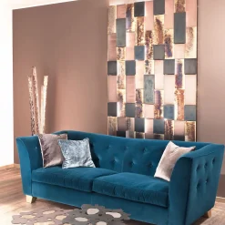 IDL Pannello Decorativo da Parete Wally in Metallo><noscript><img width=