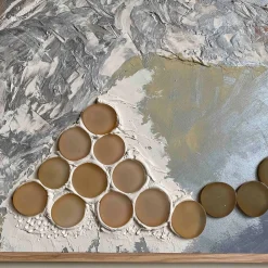 Meccani Design Pannello decorativo e appendiabiti a parete Tempesta di Mascia Meccani><noscript><img width=