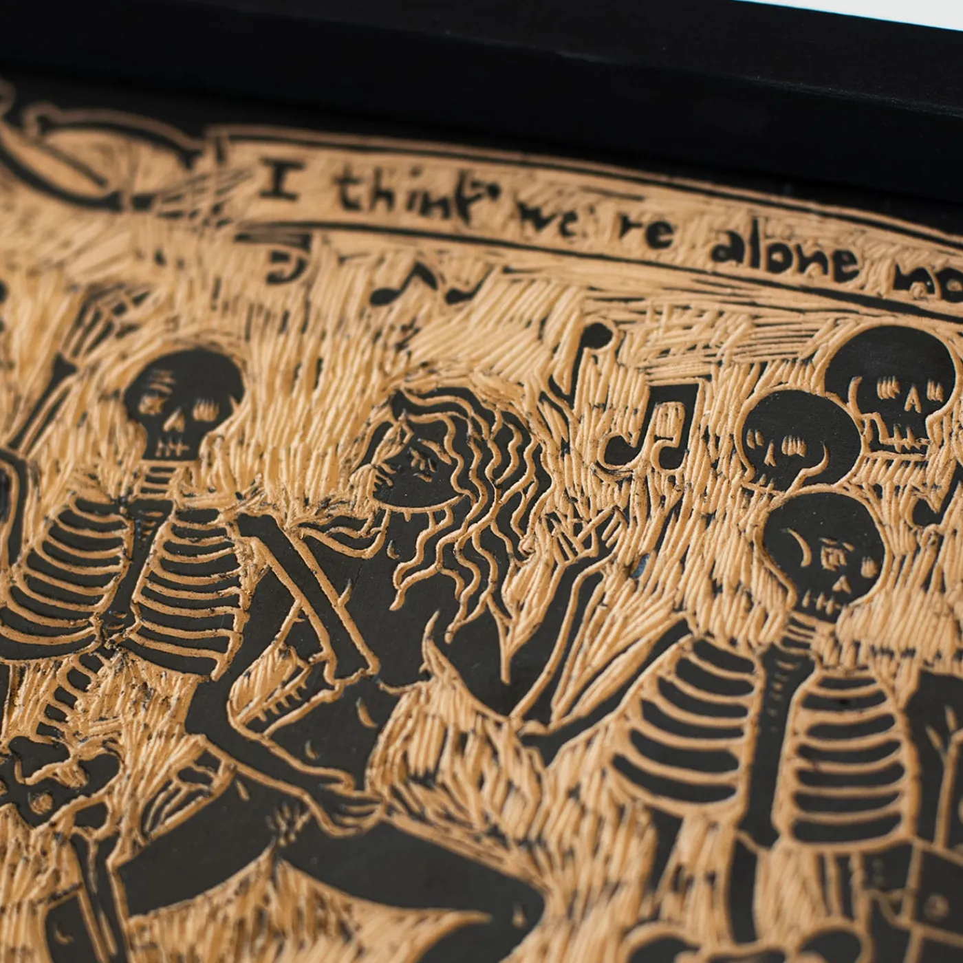 Clara Holt Pannello decorativo I Think We Are Alone Now Grès> Pannelli Decorativi