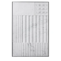 Lithea Pannello decorativo in marmo Carrara bianco Ercole> Pannelli Decorativi