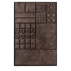 Lithea Pannello decorativo in pietra Pece Tracce> Pannelli Decorativi