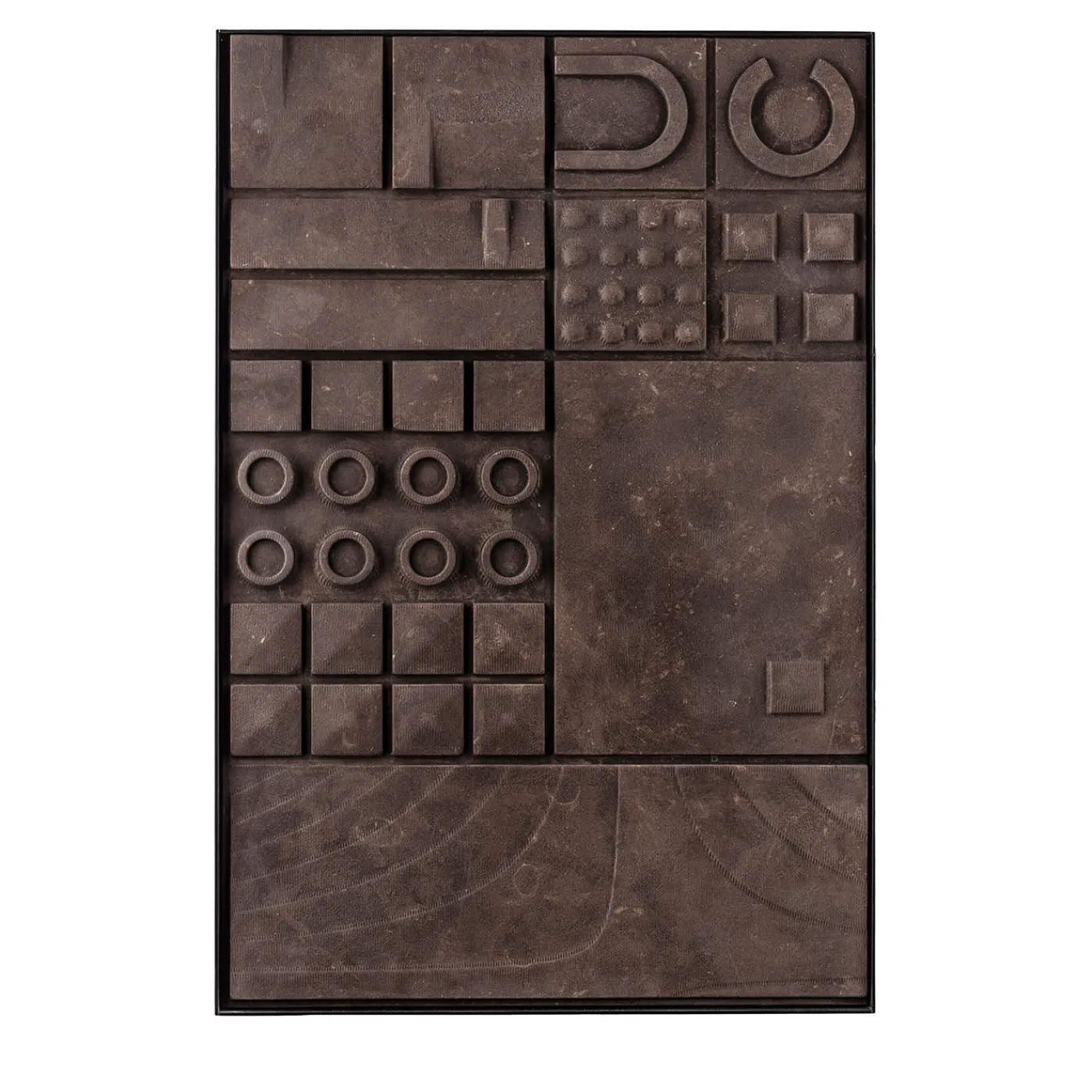 Lithea Pannello decorativo in pietra Pece Tracce> Pannelli Decorativi