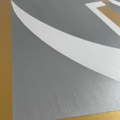 Elona Izrailova Pannello Decorativo Ottagonale Love Argento> Pannelli Decorativi