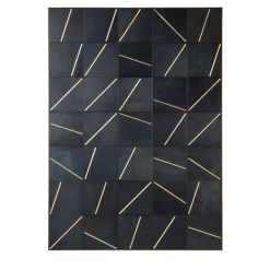 De Castelli Pannello Decorativo Yoko 01 in Acciaio Nero di Leonardo Sonnoli> Pannelli Decorativi