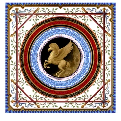 Officinarkitettura Pannello d'oro mitologico Pegaso> Pannelli Decorativi