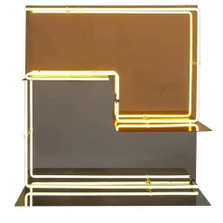 Paolo Giordano Pannello luminoso #3 di e Ouwen Mori> Sculture Da Parete