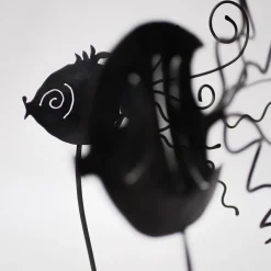 Idee del Fabbro Pesce Riccio Scultura><noscript><img width=