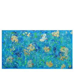 Elisabetta Milan Pesce rosso fortunato Pittura acrilica> Pannelli Decorativi