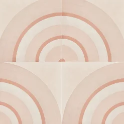 Francesco De Maio Piastrella Geometrie D’Ombra In Ceramica Rosa Motivo Circolare><noscript><img width=