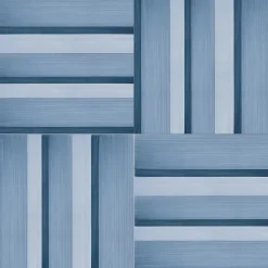 Francesco De Maio Piastrella Geometrie D’Ombra In Ceramica Blu Motivo A Linee> Piastrelle E Pavimenti