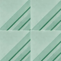 Francesco De Maio Piastrella Geometrie D’Ombra In Ceramica Verde Rame Motivo Triangolare><noscript><img width=