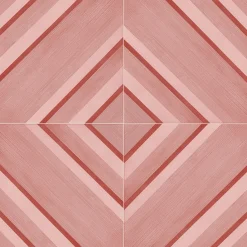 Francesco De Maio Piastrella Geometrie D’Ombra In Ceramica Rosso Rubino Motivo Diagonale><noscript><img width=