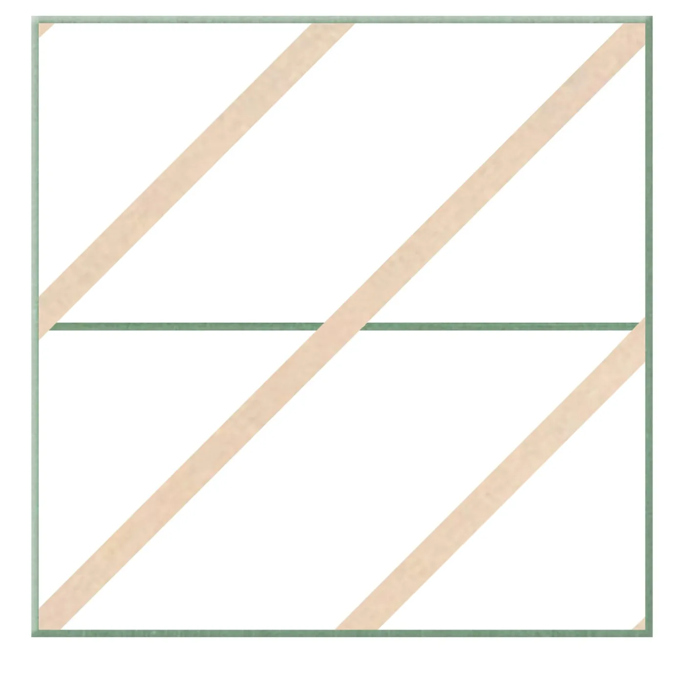 Francesco De Maio Piastrella Il Duomo In Ceramica Rosa E Bianca Motivo Geometrico> Piastrelle E Pavimenti