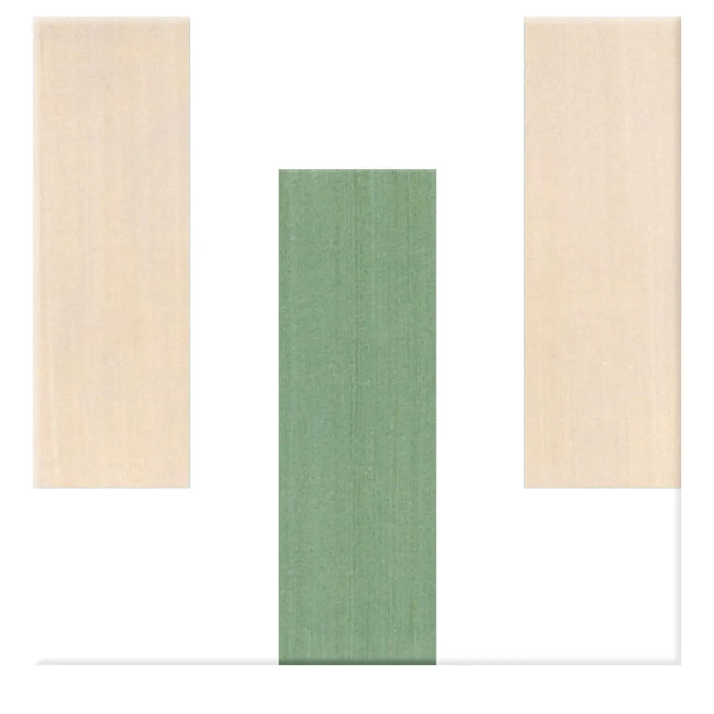 Francesco De Maio Piastrella La Scalinata In Ceramica Rosa E Verde Motivo Geometrico> Piastrelle E Pavimenti