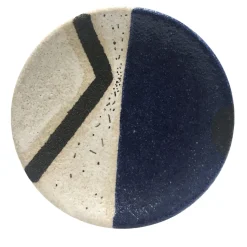 Pierfrancesco Solimene Piatto blu di Segno> Piatti Decorativi