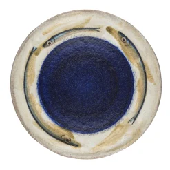 Pierfrancesco Solimene Piatto da tre pesci di Segni> Piatti Decorativi