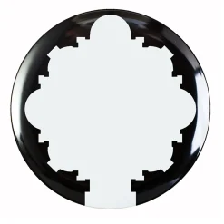 Le Porcellane Piatto decorativo Baroqeat Ecce Homo di Salvatore Spataro> Piatti Decorativi