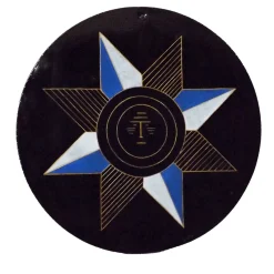 AV Metal Piatto decorativo in metallo Quattro Soli> Piatti Decorativi