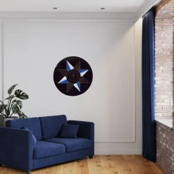 AV Metal Piatto decorativo in metallo Quattro Soli><noscript><img width=