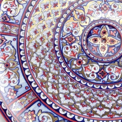 deBlona Piatto decorativo rotondo Moorish Gold><noscript><img width=