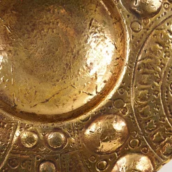 deBlona Piatto Grande Lys in ceramica oro di Gabriele Mengoni><noscript><img width=