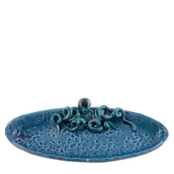 Patrizia Italiano Piatto rotondo con Octupus> Centrotavola