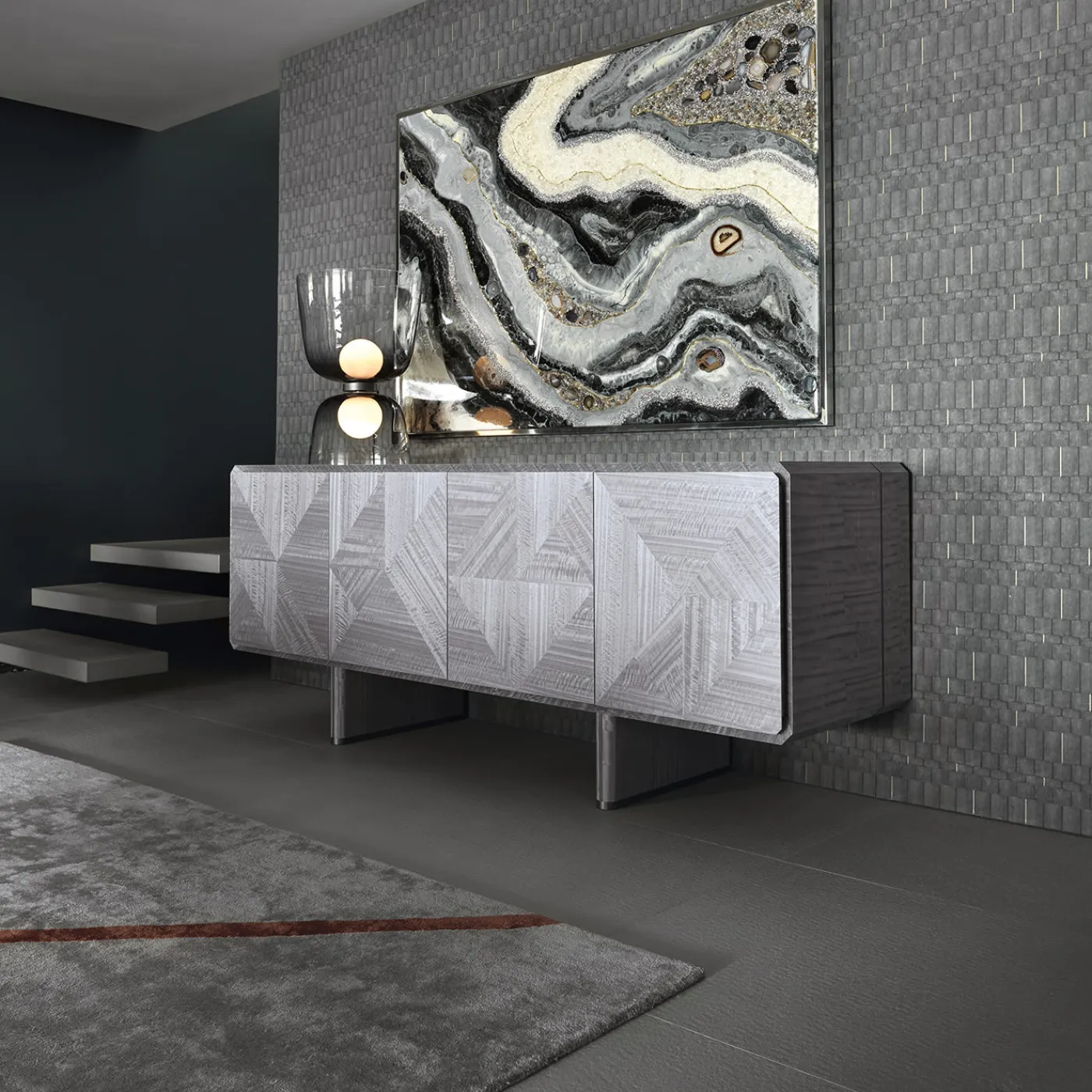 Giorgio Collection Pittura su pietra lunare di Nadezhda Olefir> Pannelli Decorativi