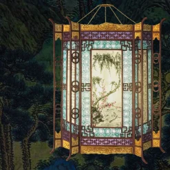 Grand Tour by Vito Nesta Plaid in velluto con Lanterne Cinesi><noscript><img width=