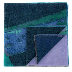 Somma 1867 Plaid Jacquard Breeze in Lana Merino e Cashmere di Draga&Aurel> Coperte