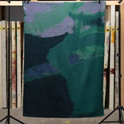 Somma 1867 Plaid Jacquard Breeze in Lana Merino e Cashmere di Draga&Aurel><noscript><img width=