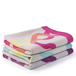 altreforme Plaid Signature In Lana e Cashmere Prugna><noscript><img width=