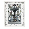 Grand Tour by Vito Nesta Pompei Plaid in velluto con disegno di grottesca> Coperte