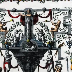 Grand Tour by Vito Nesta Pompei Plaid in velluto con disegno di grottesca><noscript><img width=