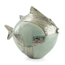 Marioni Pop pesce palla Scultura in ceramica> Sculture Decorative