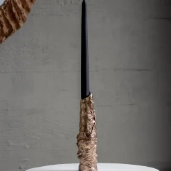 Tipstudio Porta Candela in Bronzo Forma Fluida><noscript><img width=