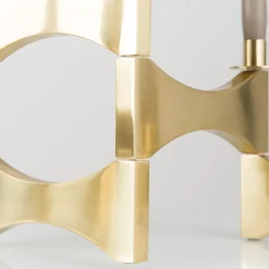 Selezioni Domus Porta Candela in Ottone Soffio> Candelieri E Portacandele