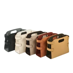 ADJ Style Porta riviste in Panna Cotta e cuoio bianco><noscript><img width=