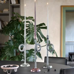 Aina Kari Portacandele a nodo grigio veneziano><noscript><img width=