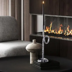 Aina Kari Portacandele a nodo grigio veneziano><noscript><img width=