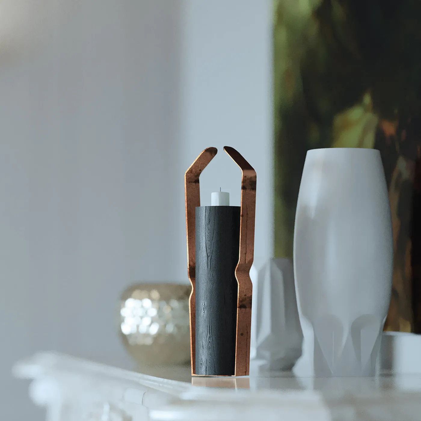 Chendù Portacandele della collezione Mummoli> Candelieri E Portacandele