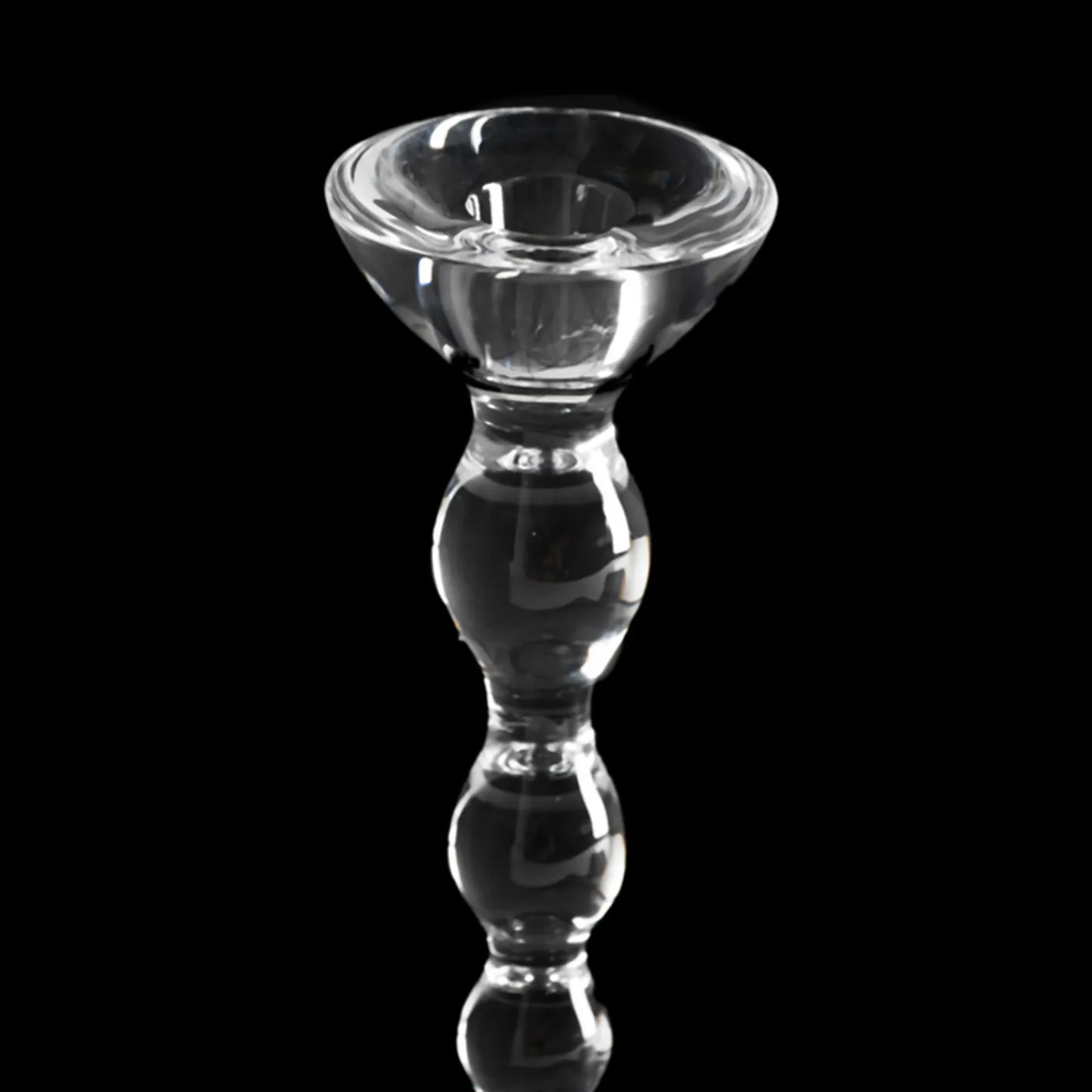 Cristalleria ColleVilca Portacandele in cristallo Collier> Candelieri E Portacandele