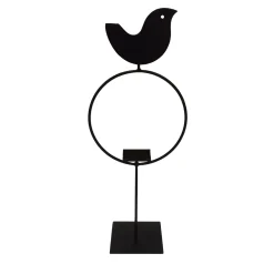 AV Metal Portacandele in metallo Uccellino C> Candelieri E Portacandele