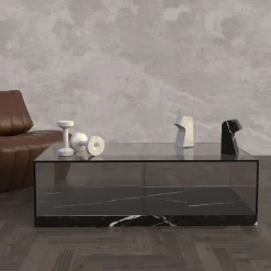 Monitillo 1980 Portacandele monolitico in marmo Tara><noscript><img width=