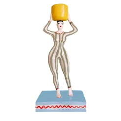 Bitossi Home Portacandele multicolore Bruna di Laetitia Rouget> Candelieri E Portacandele