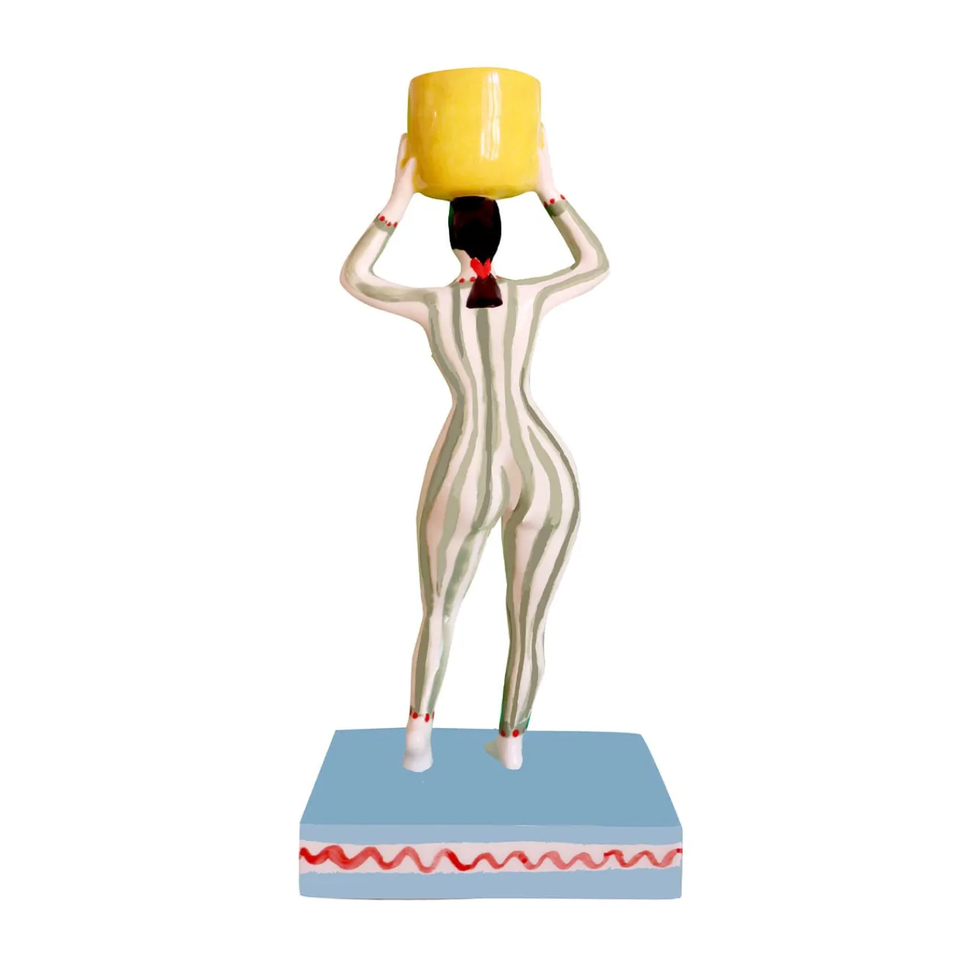 Bitossi Home Portacandele multicolore Bruna di Laetitia Rouget> Candelieri E Portacandele