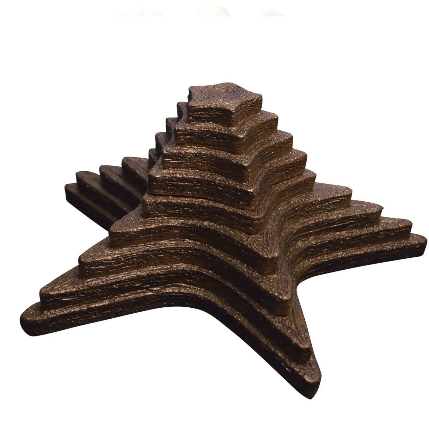 PB Studio Artigiano Portagioie in foglia d'oro brunito> Portagioie