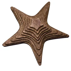 PB Studio Artigiano Portagioie in foglia d'oro brunito> Portagioie